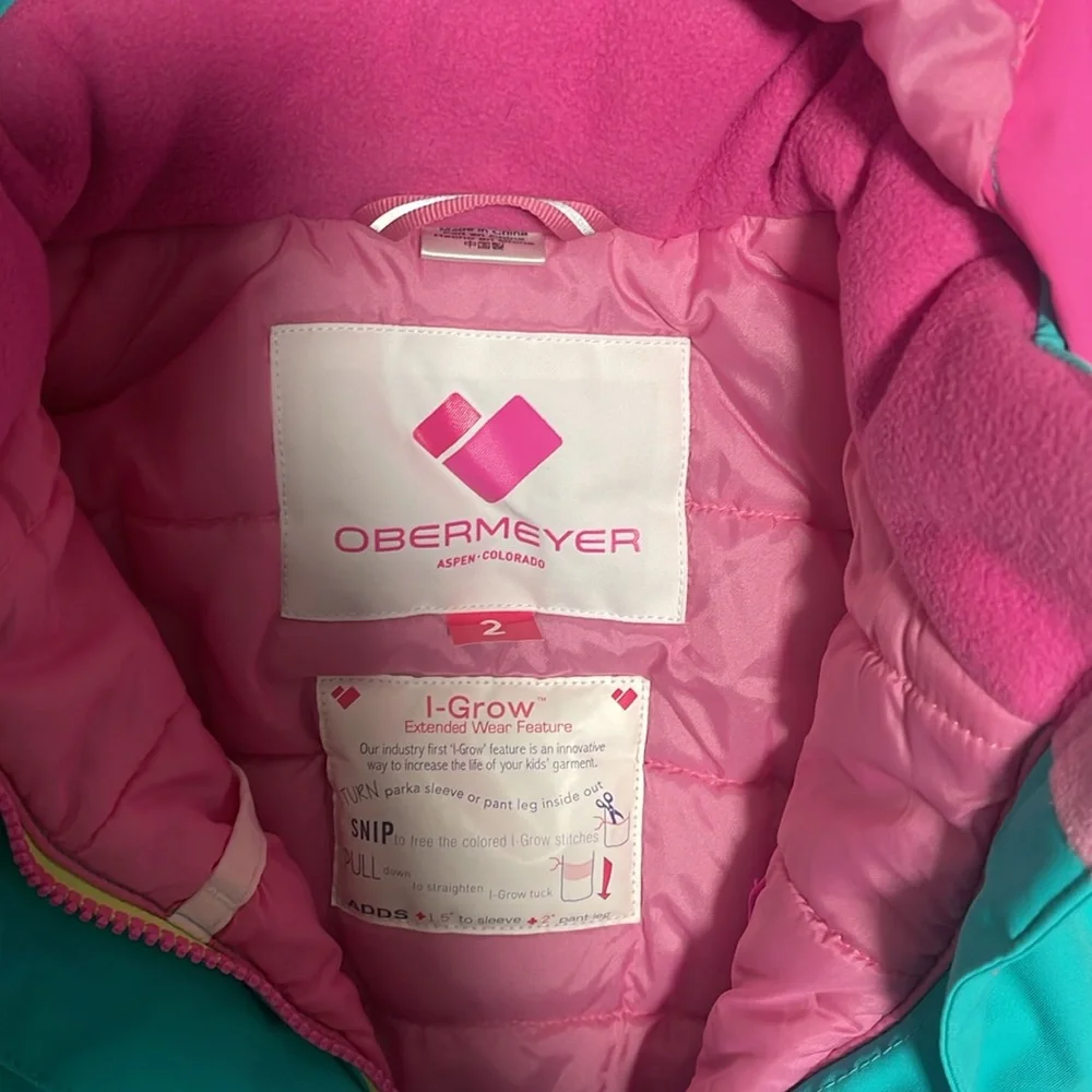 Obermeyer like girls snow set - Picture 5 of 8